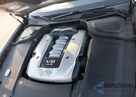 2006 Infiniti M45 Sport из США, поврежденный, VIN JNKBY01E56M204708